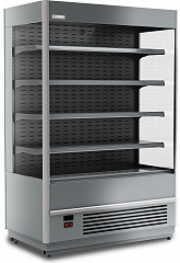 Холодильная горка Полюс FC20-08 VM 1,3-2 (Carboma Cube 1930/875 ВХСп-1,3 Inox) 0430 INOX в Москве , фото