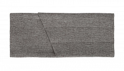 Куверт Luxstahl Рогожка серый на 3 прибора правый фото