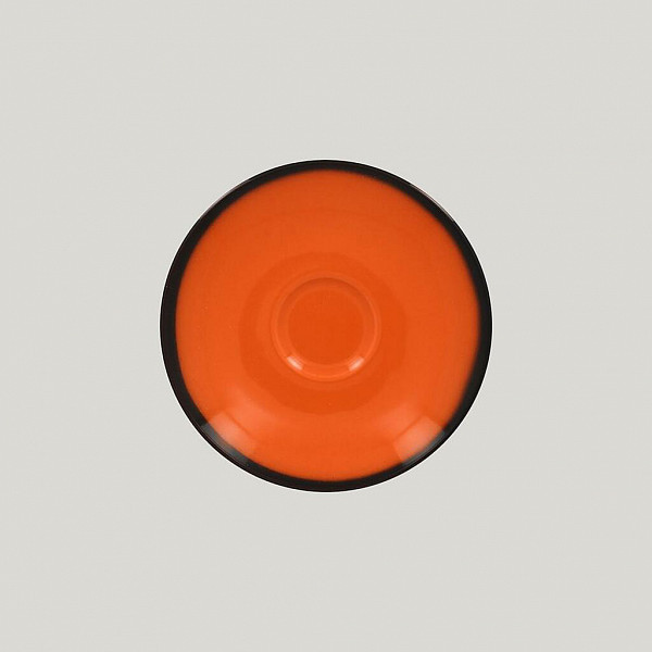 Блюдце RAK Porcelain LEA Orange 15 см фото