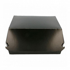 Коробка для бургера Garcia de Pou Black 17,5*18*7,5 см, 50 шт/уп, картон в Москве , фото