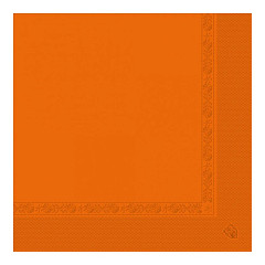 Салфетка бумажная двухслойная Garcia de Pou оранжевая, 39*39 см, 100 шт, бумага в Москве , фото