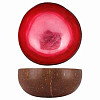 Чаша декоративная Cosy&Trendy METALLIC DARK PINK LEAF D14CM (5956053) фото