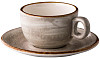 Блюдце универсальное для чайных чашек Style Point Jersey Grey 15 см, цвет серый (QU95555) фото
