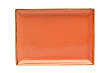 Блюдо прямоугольное Porland 18х13 см фарфор цвет оранжевый Seasons (358819)