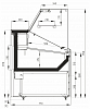 Холодильная витрина Полюс GС75 VV 1,0-1 (динамика) 9006-9003 (Colore) фото