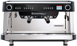 Рожковая кофемашина Nuova Simonelli AURELIA VOL XT 2Gr V 220V черная+ПИД+высокие группы+LED+дисплей на каждую группу (257598) фото