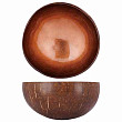 Чаша декоративная Cosy&Trendy METALLIC DARK BROWN LEAF D14CM (5956057)