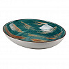 Салатник P.L. Proff Cuisine 1100 мл 25,9*19,3 см h5 см Texture Dark Green фото