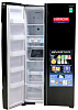 Холодильник Hitachi R-S702 PU2 GBK черное стекло фото
