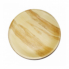 Тарелка круглая из пальмовых листьев Garcia de Pou 25*2,5 см, 25 шт в Москве , фото