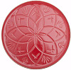 Тарелка Porland CHRISTINA RED 21 см (18CR21 красный) фото