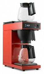 Капельная кофеварка COFFF FLT120 red фото