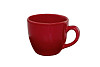 Чашка кофейная Porland 90 мл фарфор цвет красный Seasons (312109) фото