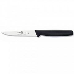Нож для чистки овощей Icel 10см с волнистым лезвием JUNIOR черный 24100.5304000.100 в Москве , фото
