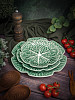 Тарелка Casa di Fortuna d 21,5 см h 2,7 см, Cabbage (CDF CB07) фото