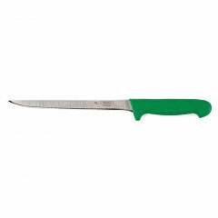 Нож филейный P.L. Proff Cuisine PRO-Line 20 см, зеленая пластиковая ручка в Москве , фото