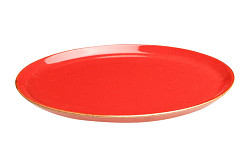 Тарелка для пиццы Porland 32 см фарфор цвет красный Seasons (162932) в Москве , фото