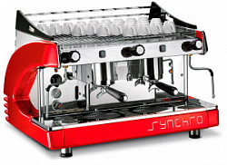 Рожковая кофемашина Royal Synchro 2gr 8l semiautomatic красная в Москве , фото