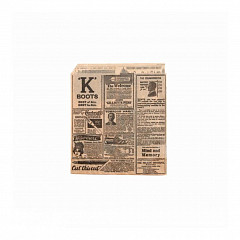 Конвертик для бургера Garcia de Pou Газета, жиростойкий пергамент, 13*14 см, 1000 шт/уп фото