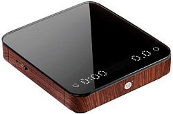 Весы Zero Hero Coffee scale-Walnut, with Silicone pad fdzc005, фото