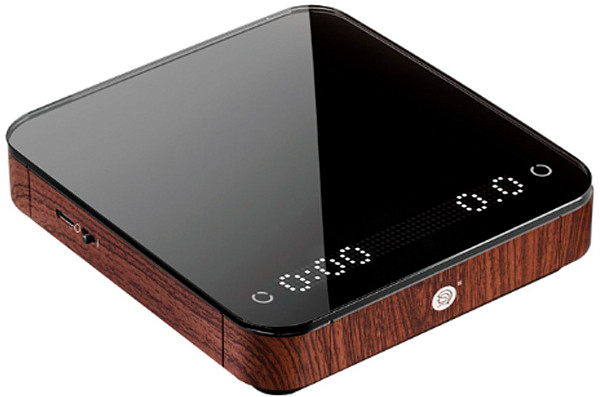 Весы Zero Hero Coffee scale-Walnut, with Silicone pad fdzc005 фото