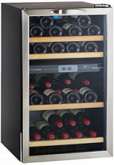 Двухзонный винный шкаф Climadiff CV41DZX фото
