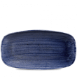 Блюдо прямоугольное без борта  CHEFS Stonecast Patina Cobalt Blue PABLXO141