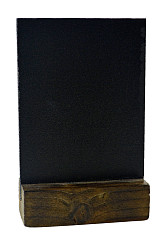 Меловая табличка Luxstahl А7 на деревянной подставке (8527) в Москве , фото