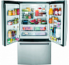 Холодильник Side-by-side Io Mabe INO27JSPFFS нержавеющая сталь фото
