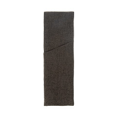 Куверт Luxstahl Рогожка коричневый-темный на 2 столовых прибора правый (цвет 55) 5 шт./в уп. фото