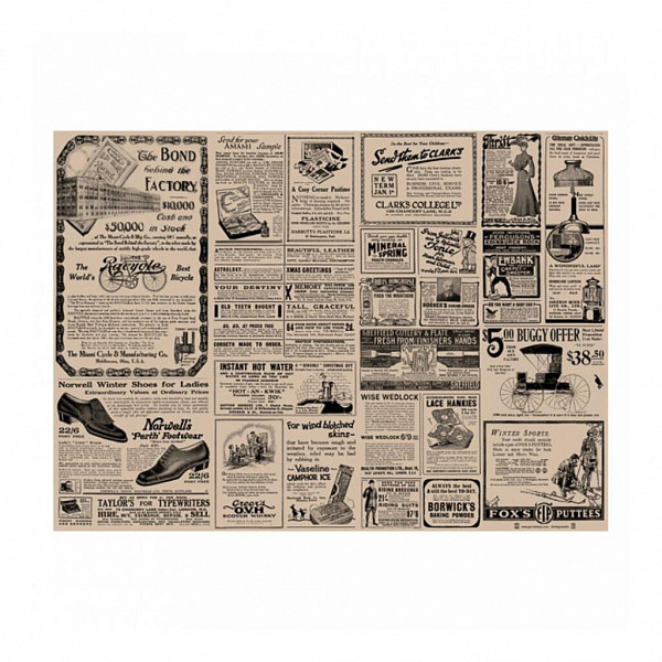 Подкладка настольная сервировочная (плейсмет) Garcia de Pou Газета, 31*43 см, бумага, 500 шт фото