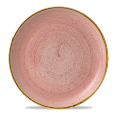 Тарелка мелкая круглая Churchill Stonecast Petal Pink SPPSEV111 28,8см, без борта в Москве , фото