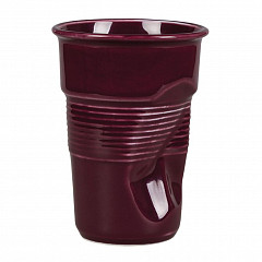 Чашка для латте P.L. Proff Cuisine Barista мятая 290 мл фиолетовая, h 11,5 см в Москве , фото
