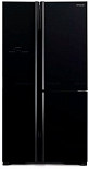 Холодильник Hitachi R-M702 PU2 GBK черное стекло