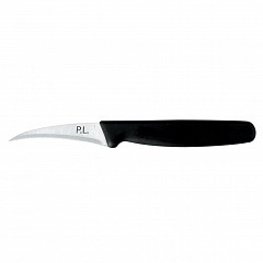 Нож для карвинга P.L. Proff Cuisine PRO-Line 7 см, ручка черная пластиковая фото