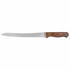 Нож для хлеба P.L. Proff Cuisine 25 см, деревянная ручка фото