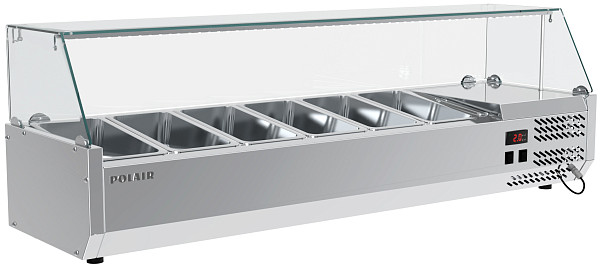 Холодильная витрина для ингредиентов Polair VT2vEN 1/3 фото