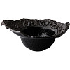 Салатник «коралл» Style Point Raw Design by RBC 18,5x16x7,6 см, каменная керамика, цвет черный (RD19160) фото