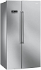 Отдельностоящий холодильник Smeg SBS63XDF фото