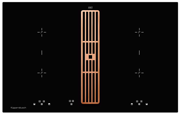 Индукционная варочная панель Kuppersbusch KMI 8500.0 SR Copper фото