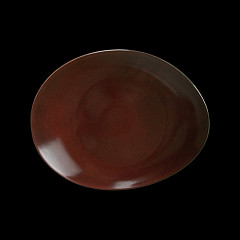 Тарелка фигурная Corone 14'' 360мм, красный Cocorita фото