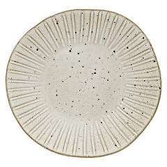 Тарелка Style Point Stone d 28,5 см, цвет белый, Q Authentic (QU12334) в Москве , фото