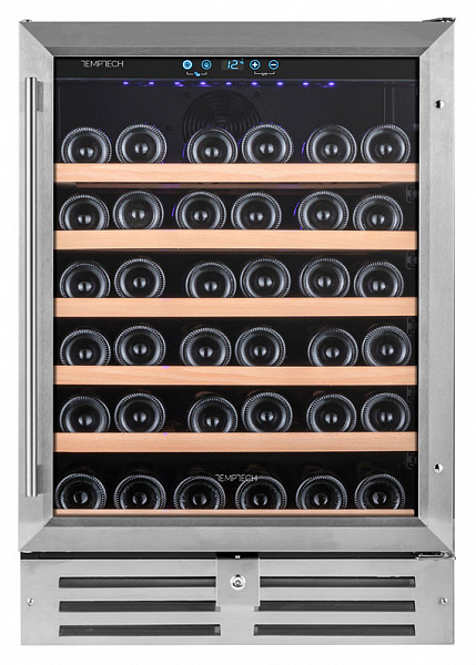 Винный шкаф монотемпературный Temptech WPQ60SCS фото