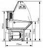 Холодильная витрина Марихолодмаш Нова ВХСн-1,8 фото