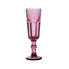 Бокал-флюте для шампанского P.L. Proff Cuisine 125 мл фиолетовый Purple Glass в Москве , фото