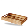 Поднос деревянный Churchill Ящик 38х24см h4,8см Buffetscape Wood ZCAWLWCR1 фото