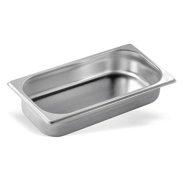 Гастроемкость P.L. Proff Cuisine 1/3 h100 мм нерж. Econorm 325*175*100 мм 4,1 л S0,55мм (81241365) фото