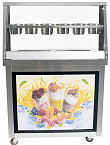 Фризер для жареного мороженого Foodatlas KCB-2F (контейнеры, световой короб)
