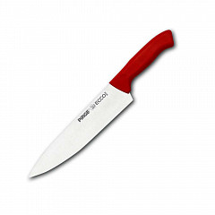 Нож поварской Pirge 23 см, красная ручка в Москве , фото
