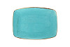 Тарелка плоская Porland 32 см фарфор цвет бирюзовый Seasons (118432) фото